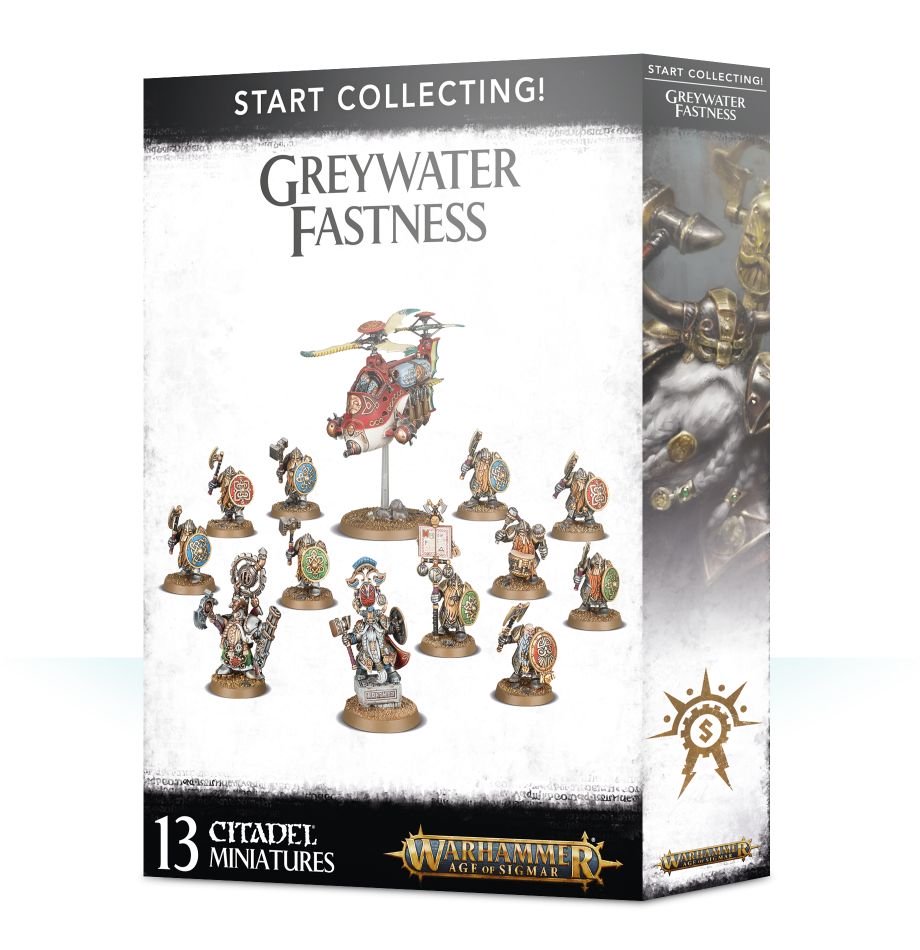 Afbeelding van het spelletje Warhammer: Age of Sigmar - Start Collecting! Greywater Fastness
