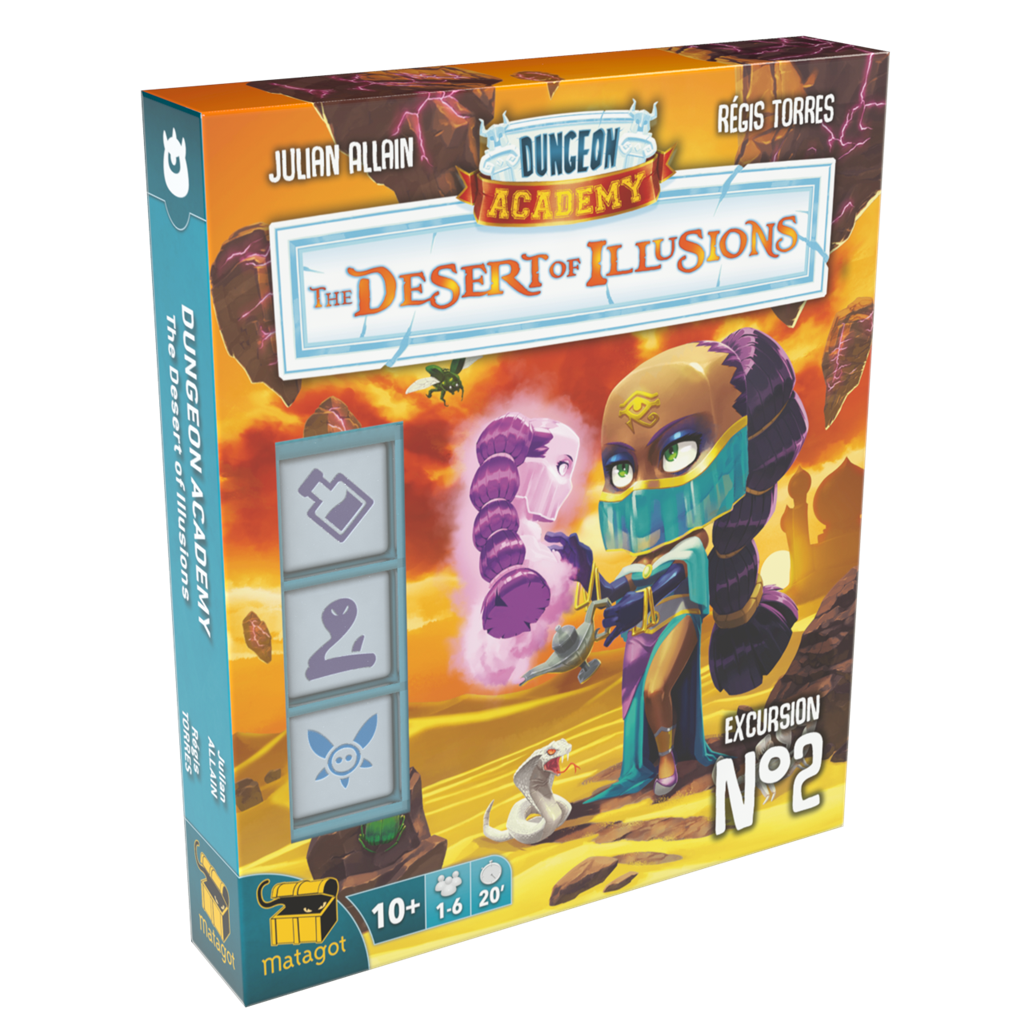 Afbeelding van het spelletje Dungeon Academy: The Desert of Illusions (Excursion 2)