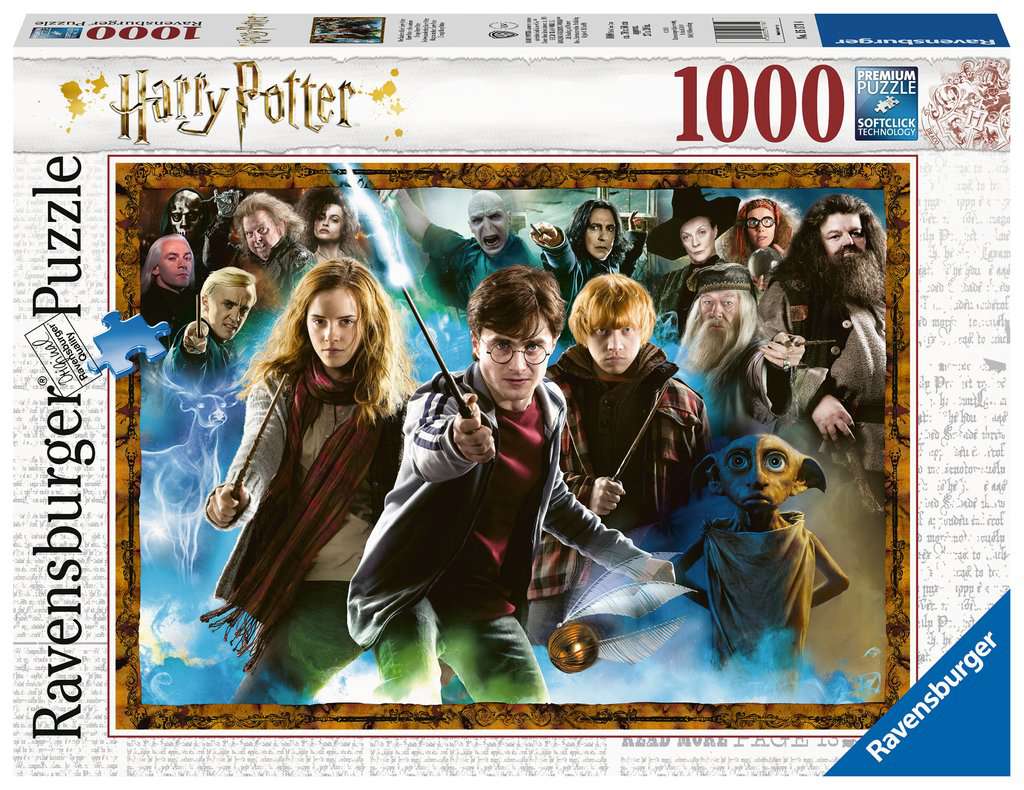 Afbeelding van het spel De tovenaarsleerling Harry Potter - Puzzel (1000)