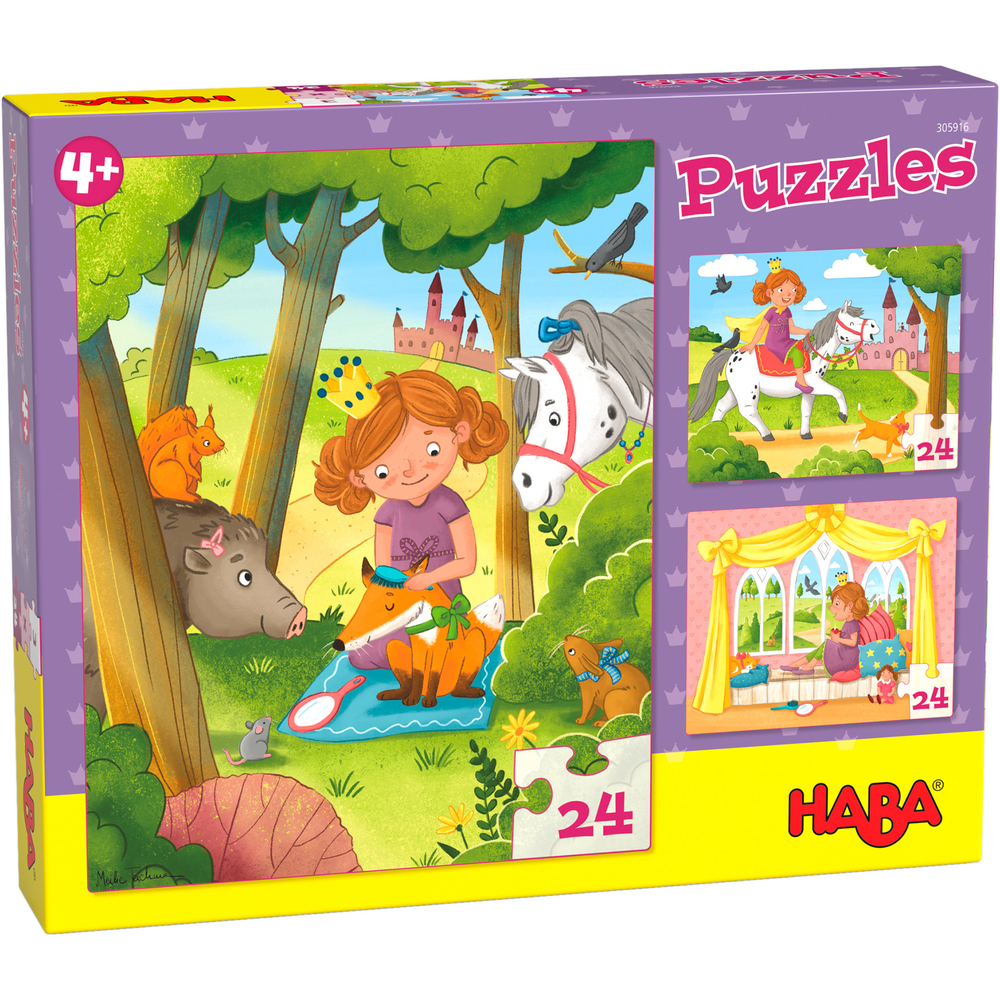 Afbeelding van het spelletje Puzzels: Prinses Valerie (4+)