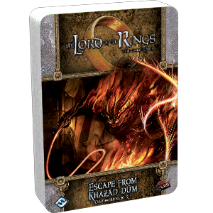 Afbeelding van het spelletje Lord of the Rings: The Card Game - Escape from Khazad-Dûm (Custom Scenario Kit)