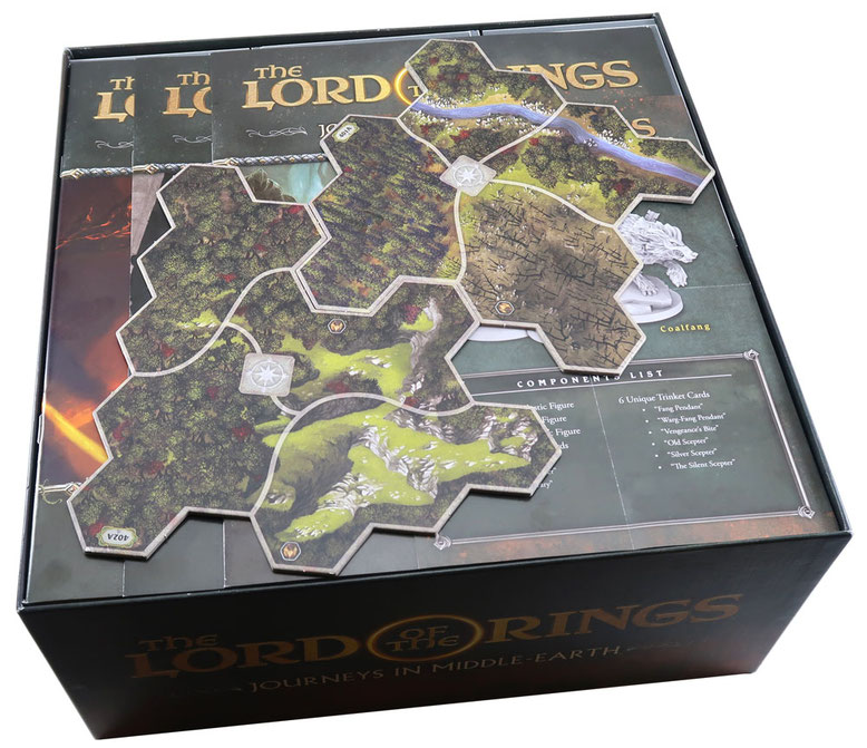 Afbeelding van het spel Journeys in Middle-Earth: Insert (Folded Space)