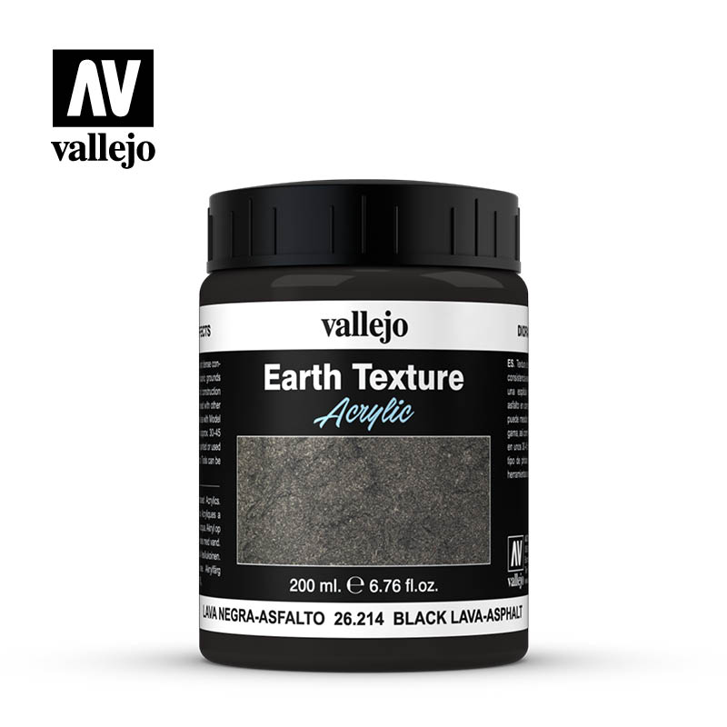 Afbeelding van het spel Earth Texture: Black Lava-Asphalt (Vallejo)