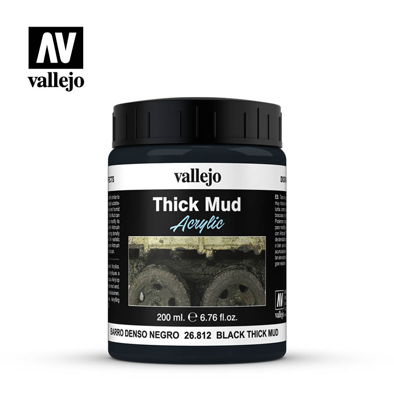 Afbeelding van het spelletje Thick Mud: Black Thick Mud (Vallejo)
