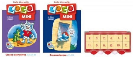 Afbeelding van het spelletje Mini Loco - Pakket: Dolfje Weerwolfje (8-9 jaar)