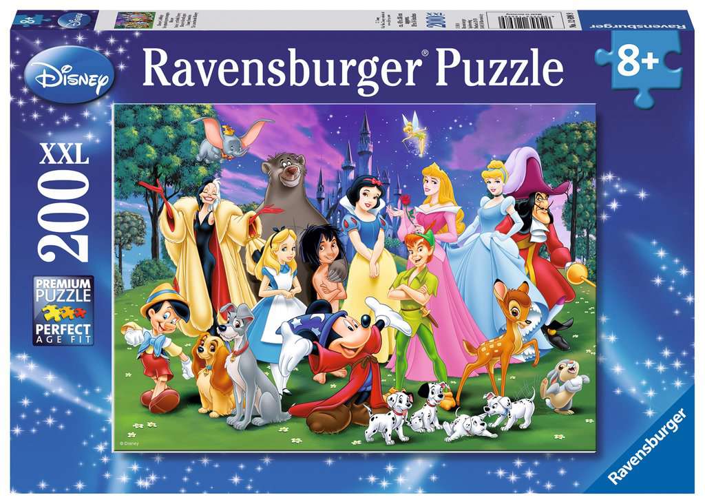 Afbeelding van het spelletje Disney's Lievelingen - Puzzel (200XXL)