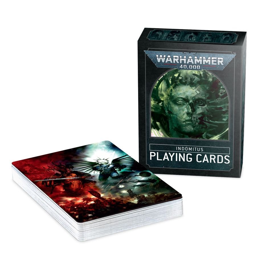 Afbeelding van het spelletje Warhammer 40,000 - Indomitus: Playing Cards