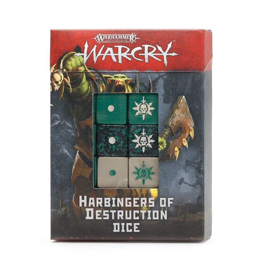 Afbeelding van het spelletje Warhammer: Age of Sigmar - Warcry (Harbingers of Destruction Dice)
