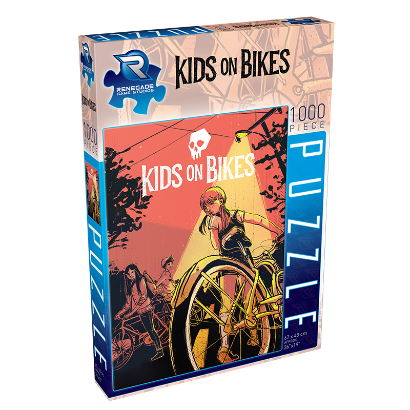 Afbeelding van het spelletje Kids on Bikes - Renegade Puzzle (1000)