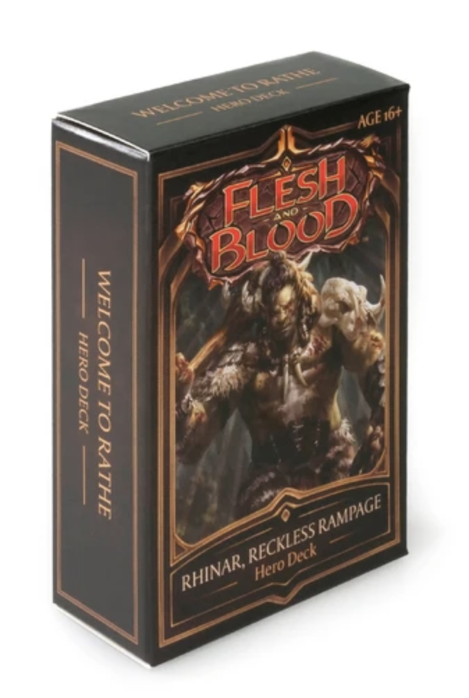Flesh and Blood: Hero Deck (Rhinar, Reckless Rampage)