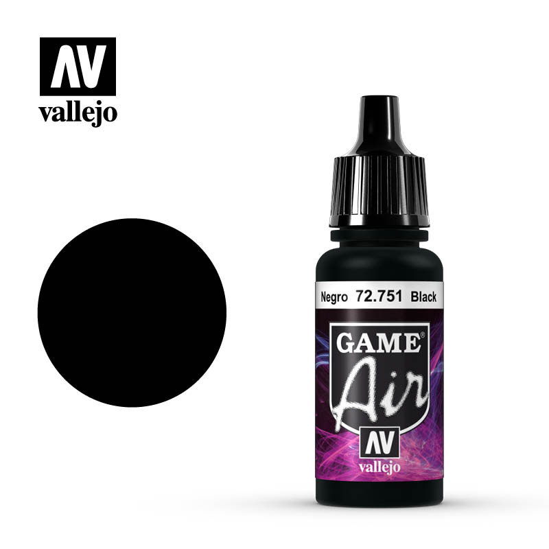 Afbeelding van het spelletje Game Air: Black (Vallejo)