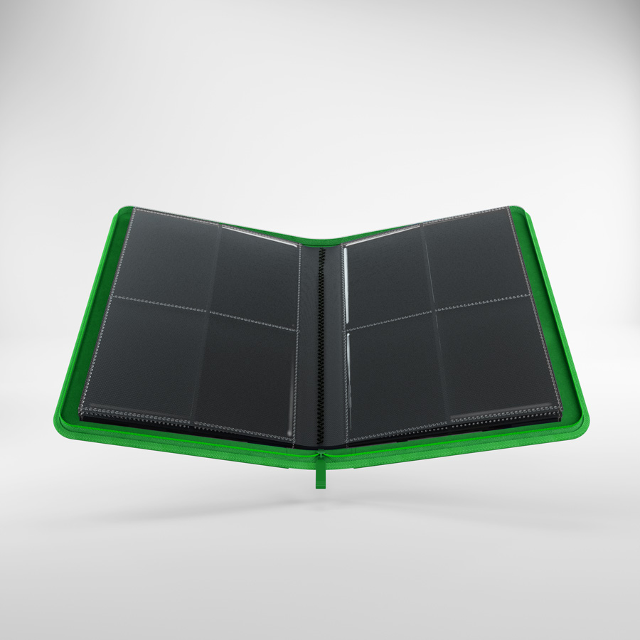Afbeelding van het spelletje Zip-Up Album: 8 Pocket (Gamegenic) - Green