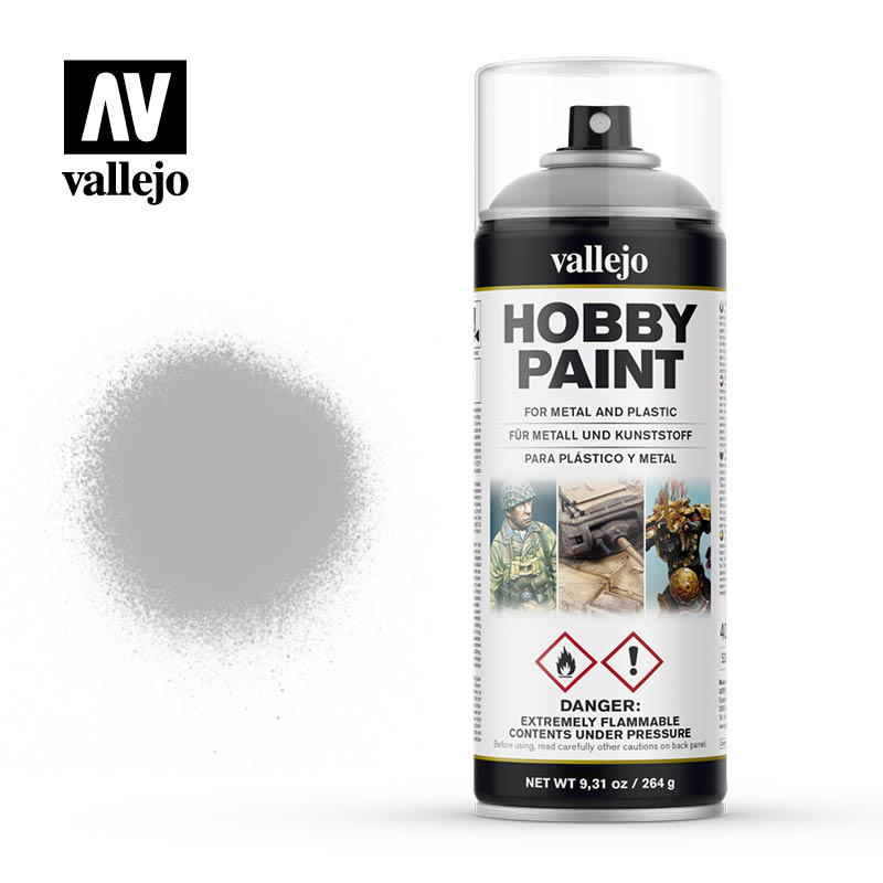 Afbeelding van het spelletje Hobby Paint Spray: Grey (Vallejo)