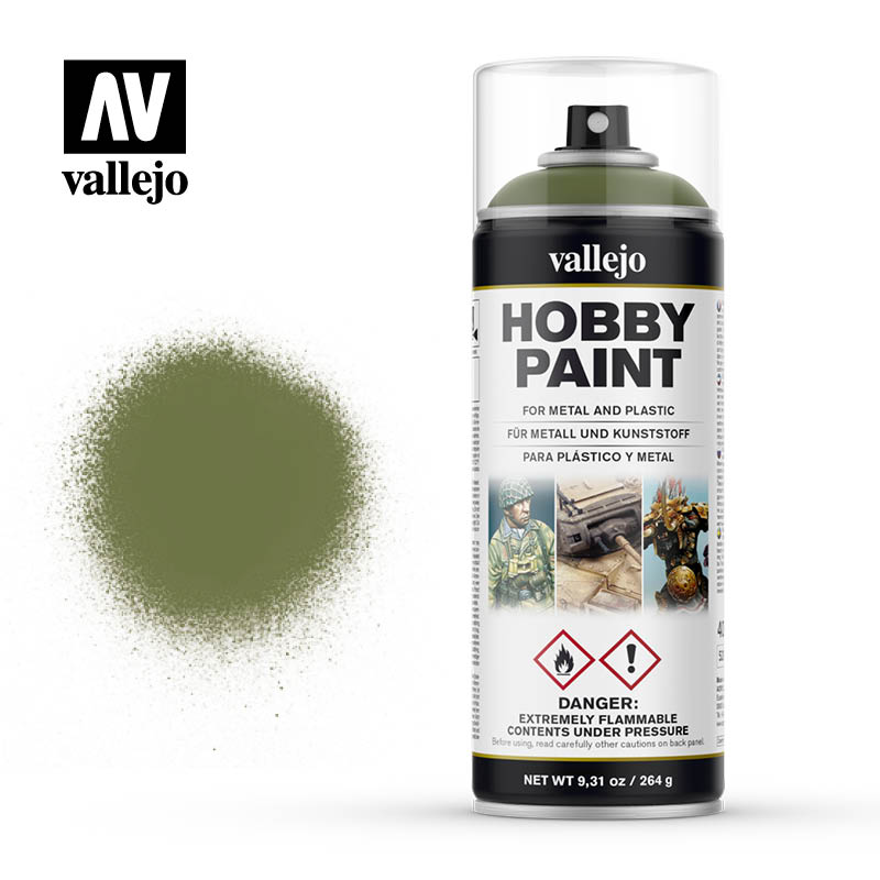 Afbeelding van het spel Hobby Paint Spray: Goblin Green (Vallejo)