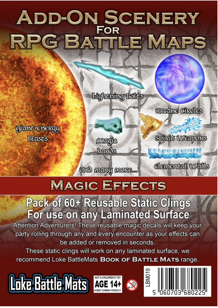 Afbeelding van het spelletje Add-On Scenery for RPG Battle Maps: Magic Effects