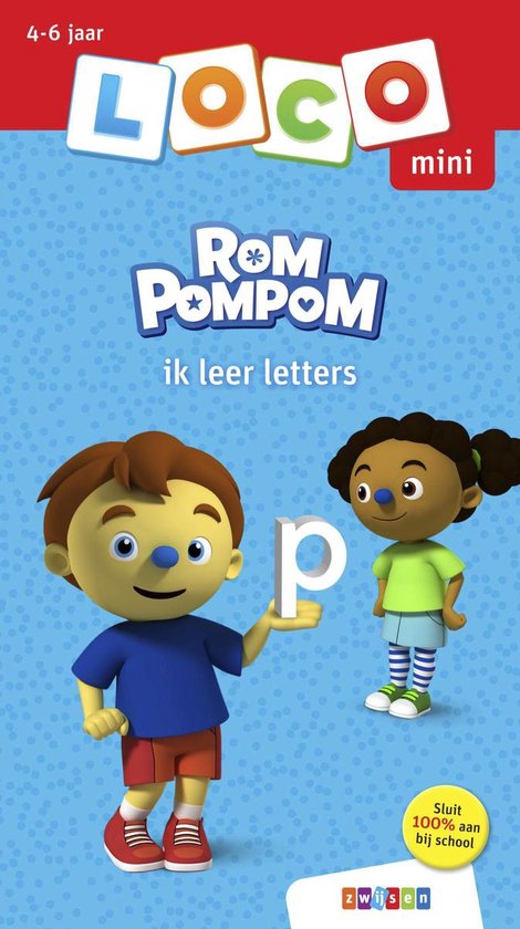 Afbeelding van het spelletje Loco Mini Boekje - Rompompom: Ik leer letters