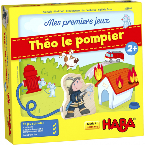 Afbeelding van het spelletje Mes premiers jeux: Théo le pompier (2+)