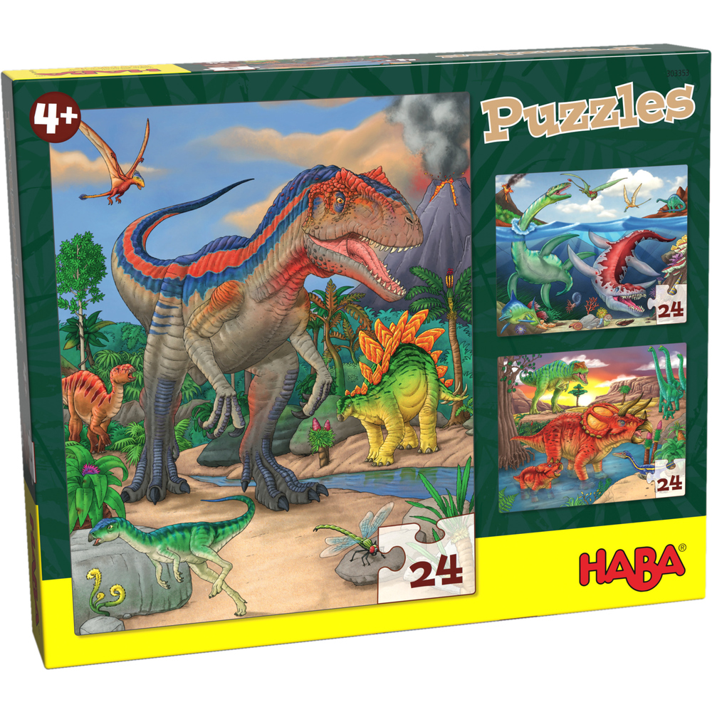 Afbeelding van het spelletje Puzzels: Dinosaurussen (4+)