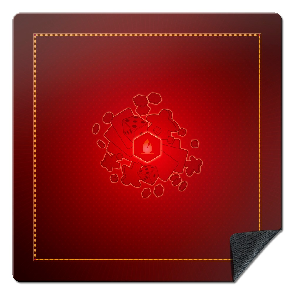 Afbeelding van het spelletje Playmat: Universal Red (92x92cm)