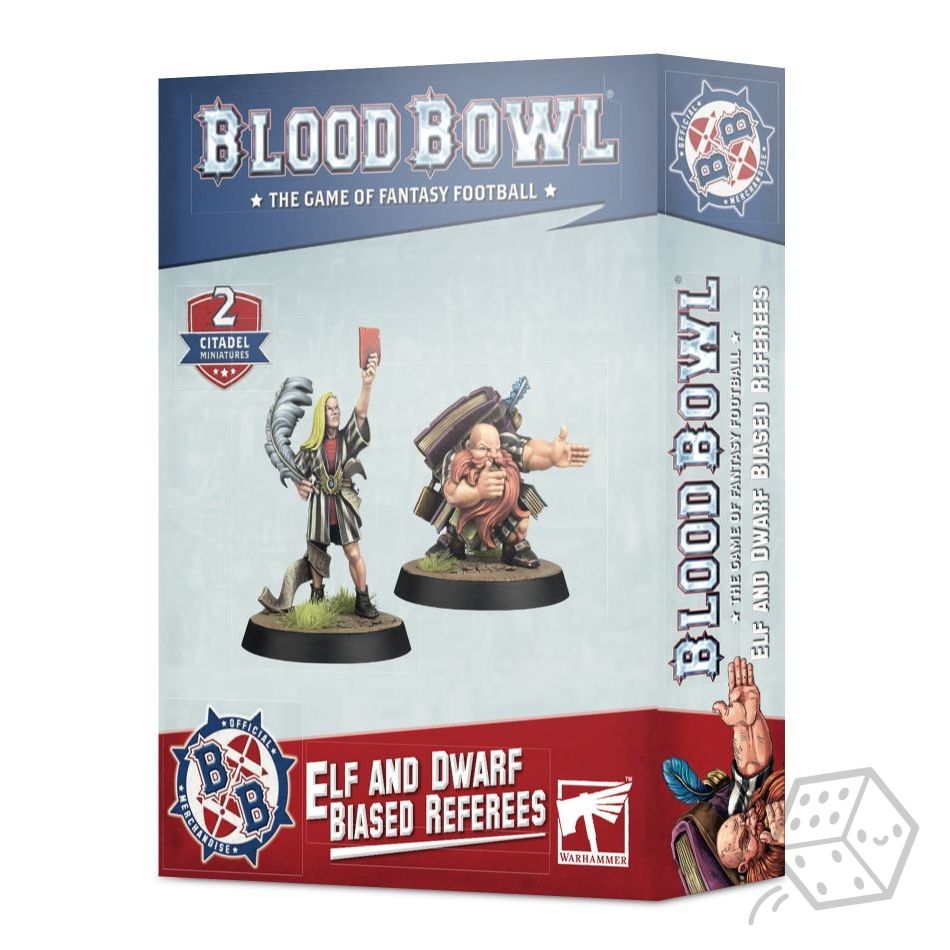 Afbeelding van het spelletje Blood Bowl: Elf and Dwarf Biased Referees