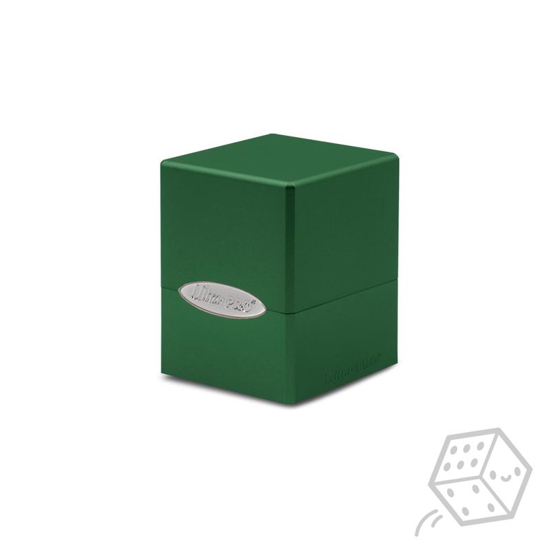 Afbeelding van het spelletje Satin Cube Deck Box (Green)