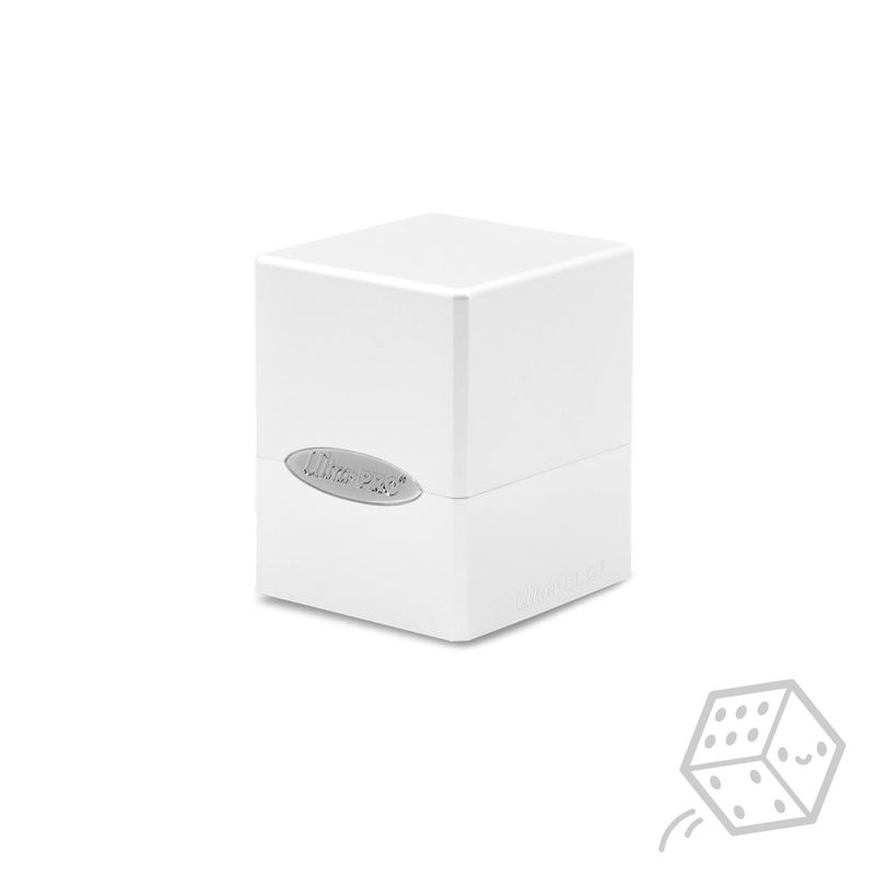 Afbeelding van het spelletje Satin Cube Deck Box (White)