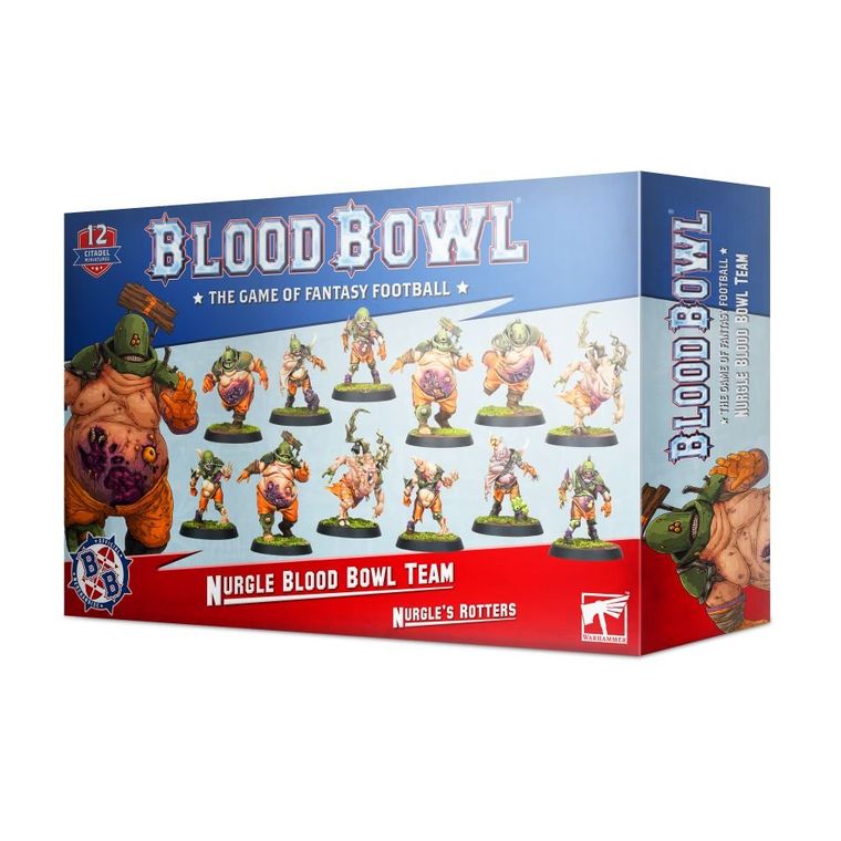 Afbeelding van het spelletje Blood Bowl: Nurgle’s Rotters (Nurgle Blood Bowl Team)