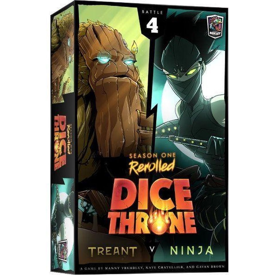 Afbeelding van het spelletje Dice Throne Season One ReRolled: Treant V. Ninja [BATTLE 4]
