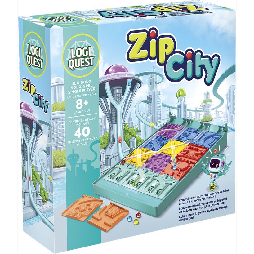 Afbeelding van het spelletje Logiquest: Zip City