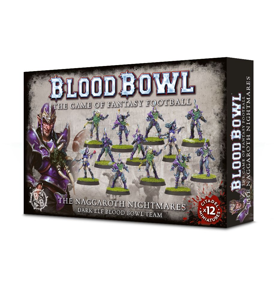 Afbeelding van het spelletje Blood Bowl: The Naggaroth Nightmares (Dark Elf Blood Bowl Team)