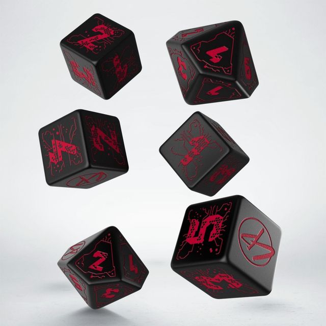 Afbeelding van het spelletje Cyberpunk Red Essential Dice Set (7)