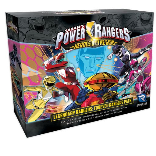Afbeelding van het spelletje Power Rangers: Heroes of the Grid - Legendary Rangers: Forever Rangers Pack