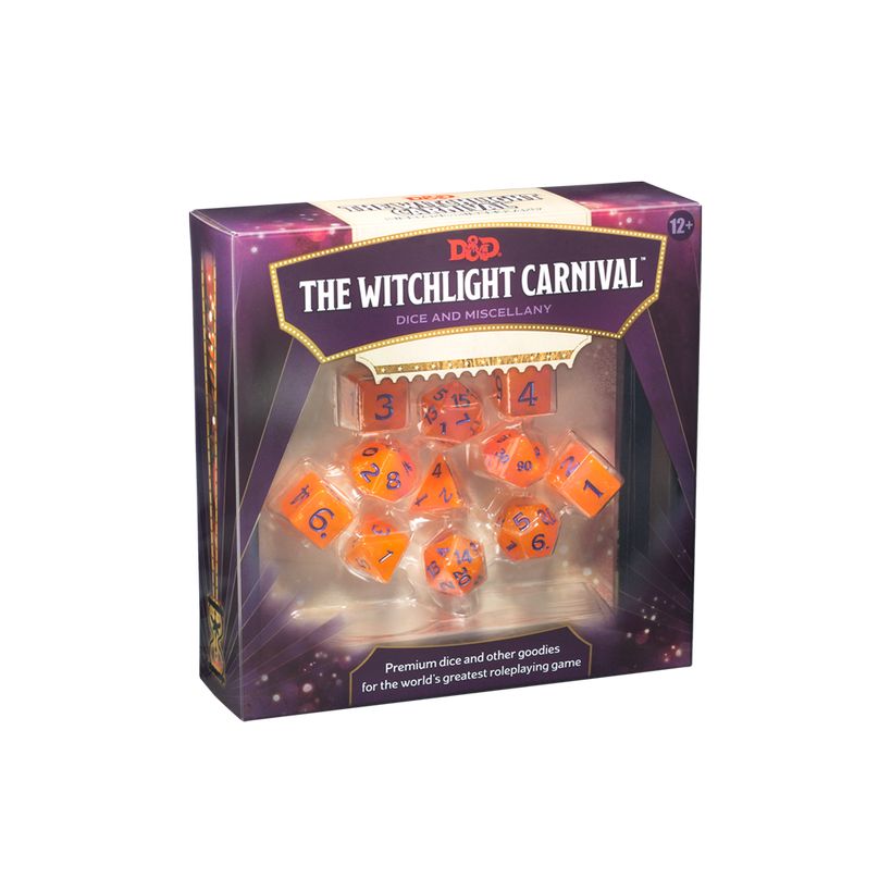 Afbeelding van het spelletje Dungeons&Dragons: The Witchlight Carnival (Dice and Miscellany)