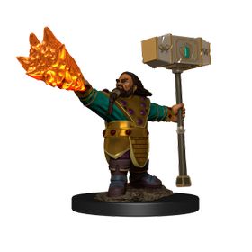 Afbeelding van het spelletje D&D Icons of the Realms: Dwarf Cleric Male (Premium Pre-Painted Miniature)