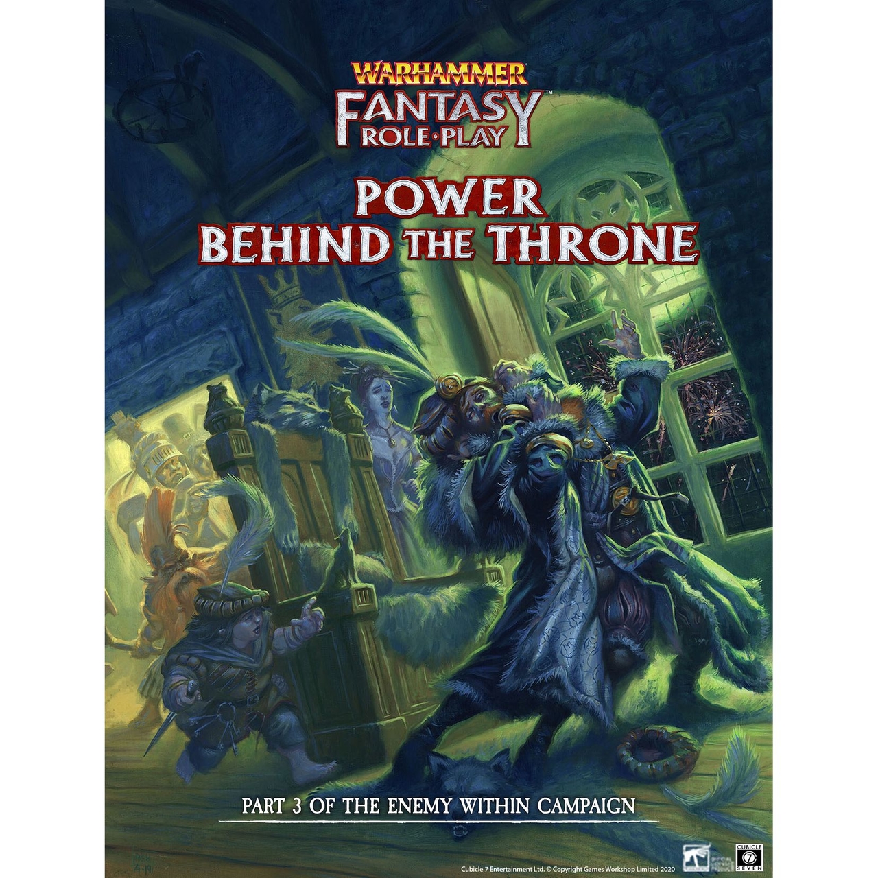Thumbnail van een extra afbeelding van het spel Warhammer Fantasy RPG: Power Behind the Throne