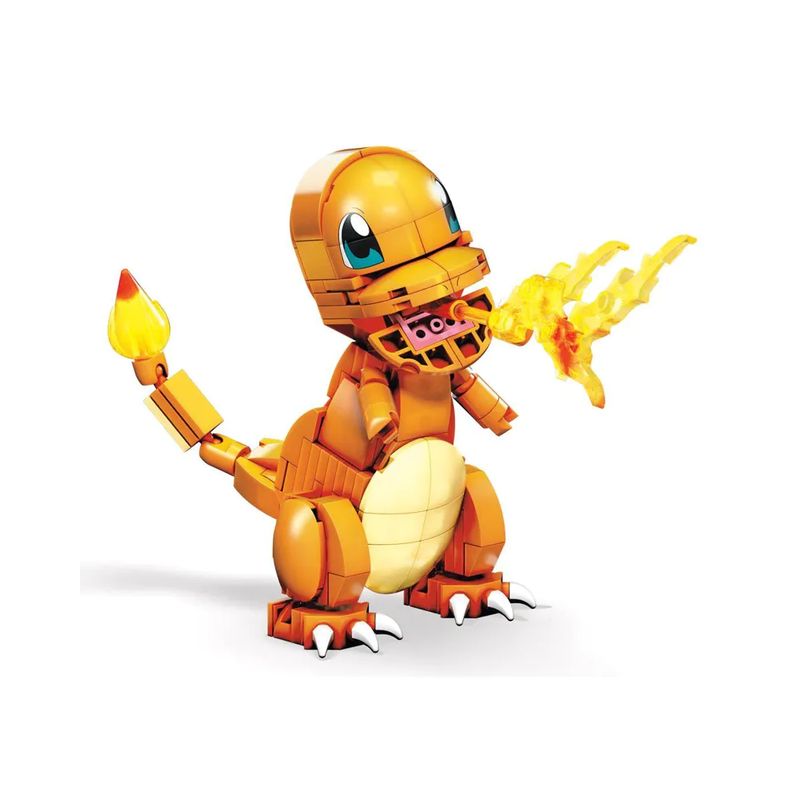 Afbeelding van het spelletje Pokémon Mega Construx - Charmander Medium (10 cm)
