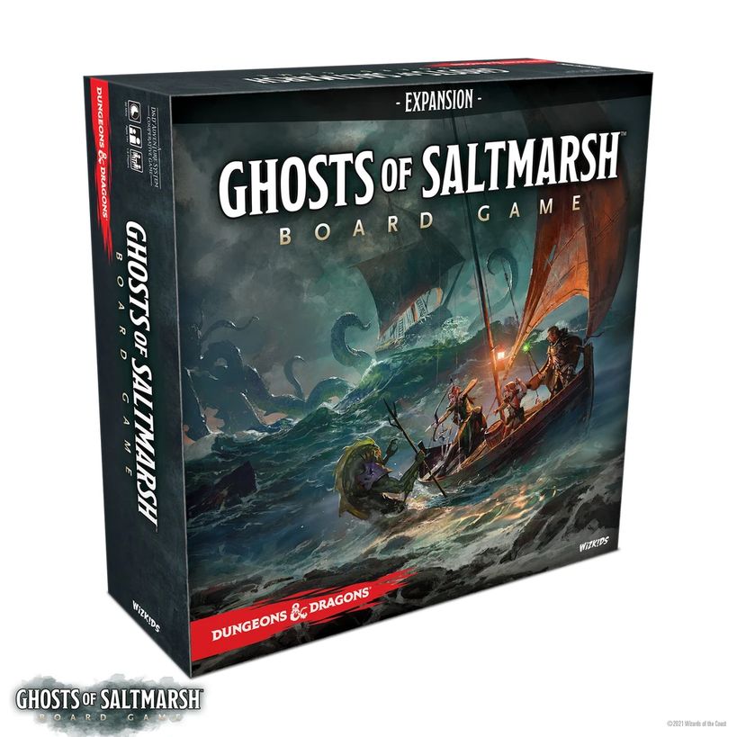 Afbeelding van het spelletje Dungeons&Dragons: Ghosts of Saltmarsh Adventure System Board Game [STANDARD EDITION]