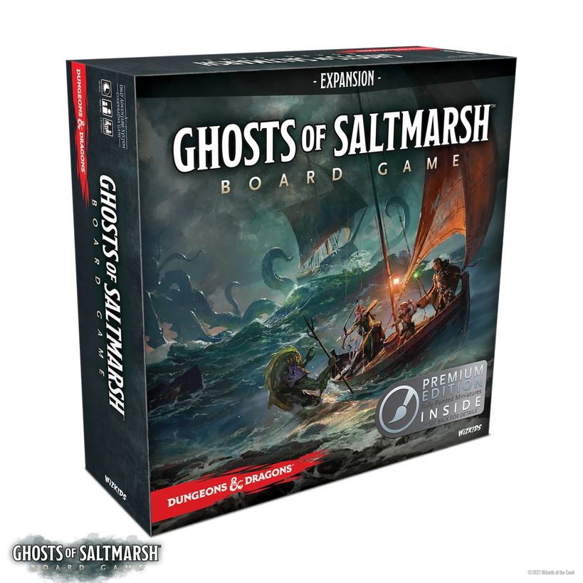 Afbeelding van het spelletje Dungeons&Dragons: Ghosts of Saltmarsh Adventure System Board Game [PREMIUM EDITION]
