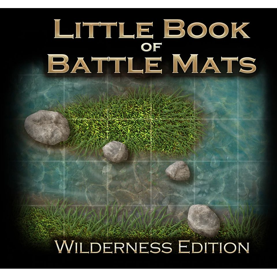 Afbeelding van het spelletje Little Book of Battle Mats - Wilderness Edition