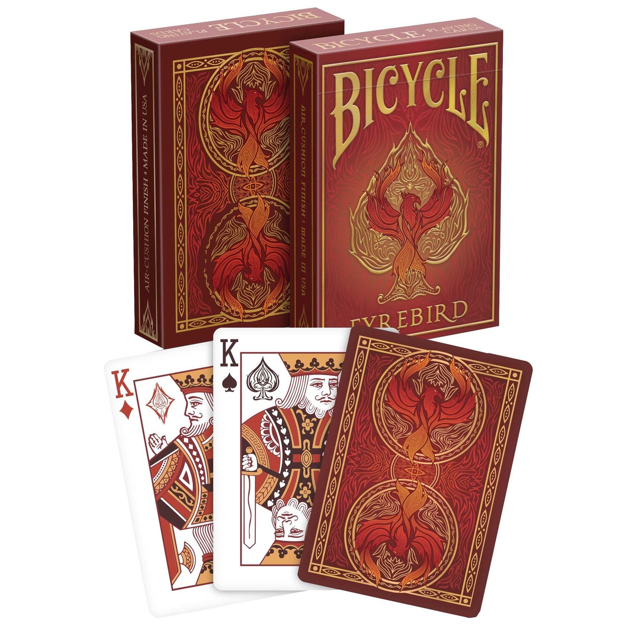 Afbeelding van het spelletje Playing Cards: Fyrebird (Bicycle)