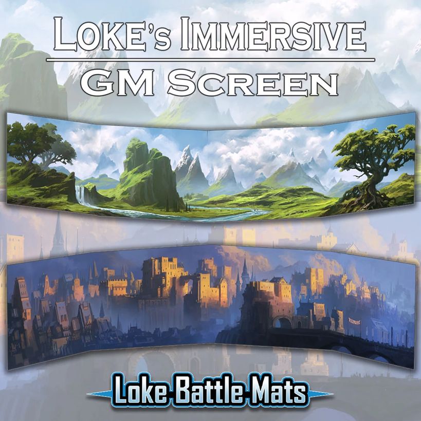 Afbeelding van het spelletje Loke's Immersive GM Screen