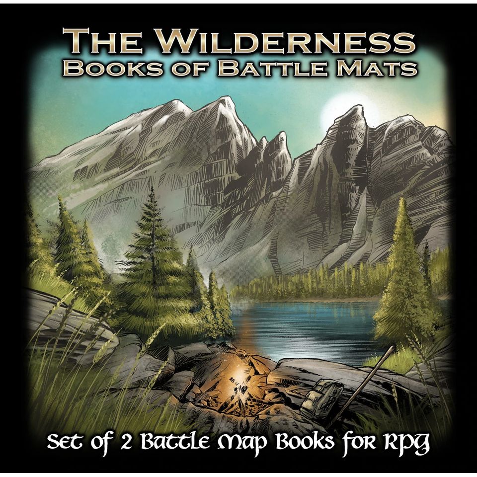 Afbeelding van het spelletje The Wilderness Books of Battle Mats