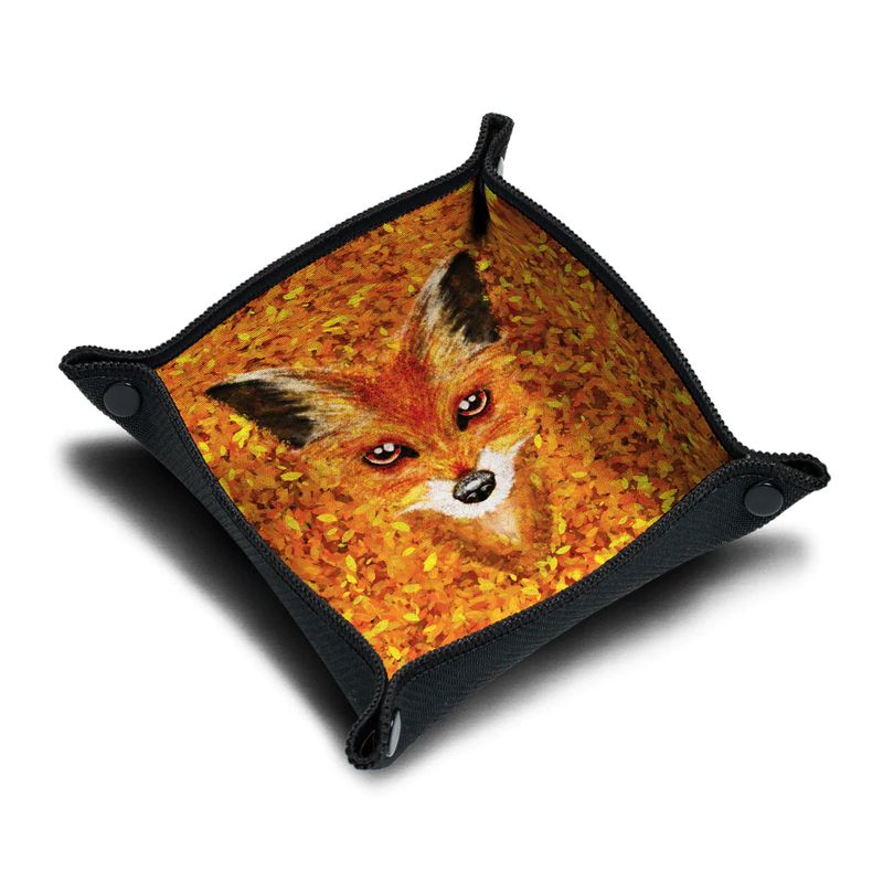 Afbeelding van het spelletje Dice Tray Autumn Fox