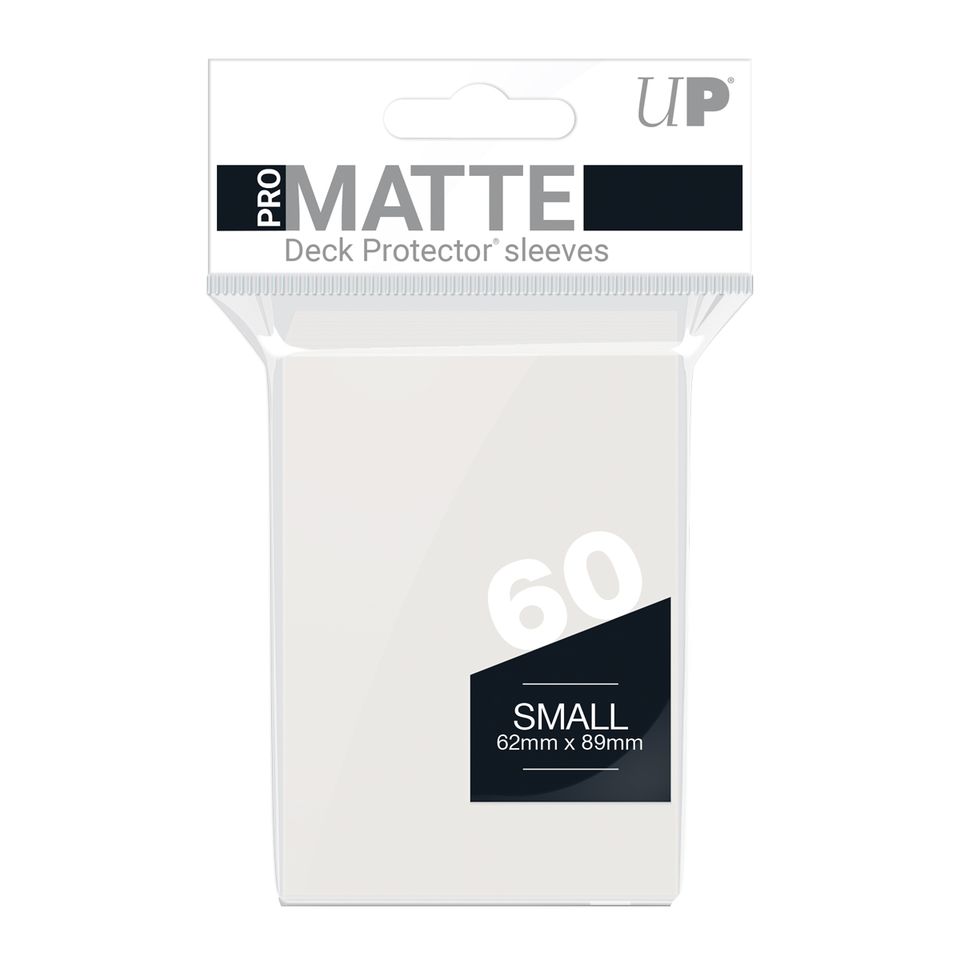 Afbeelding van het spelletje Ultra Pro-Matte Board Game Sleeves: Small (62x89mm) - 60 stuks