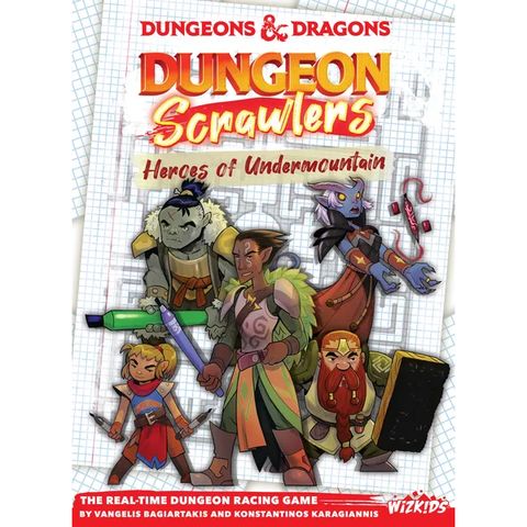 Afbeelding van het spelletje Dungeons&Dragons: Dungeon Scrawlers - Heroes of Undermountain