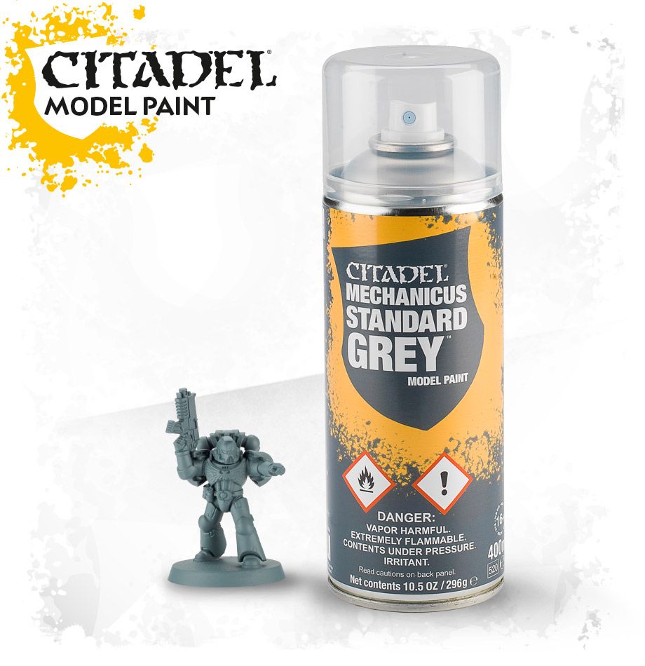 Afbeelding van het spel Mechanicus Standard Grey Spray 400ml (Citadel)