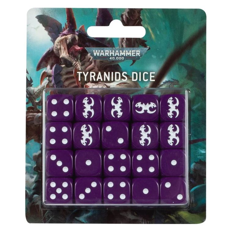 Afbeelding van het spel Warhammer 40,000 - Tyranids: Dice Set