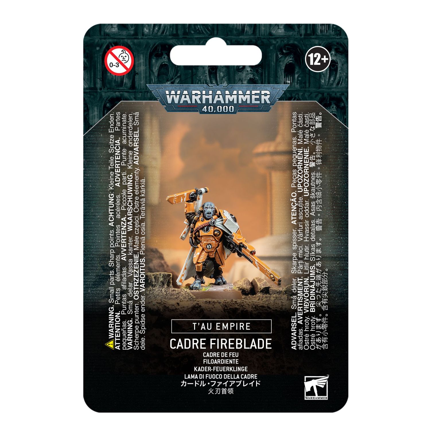 Games Workshop Ltd. Warhammer 40, 000 - T'au Empire, Cadre Fireblade
