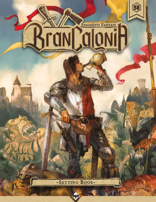Afbeelding van het spelletje Brancalonia RPG Setting Book