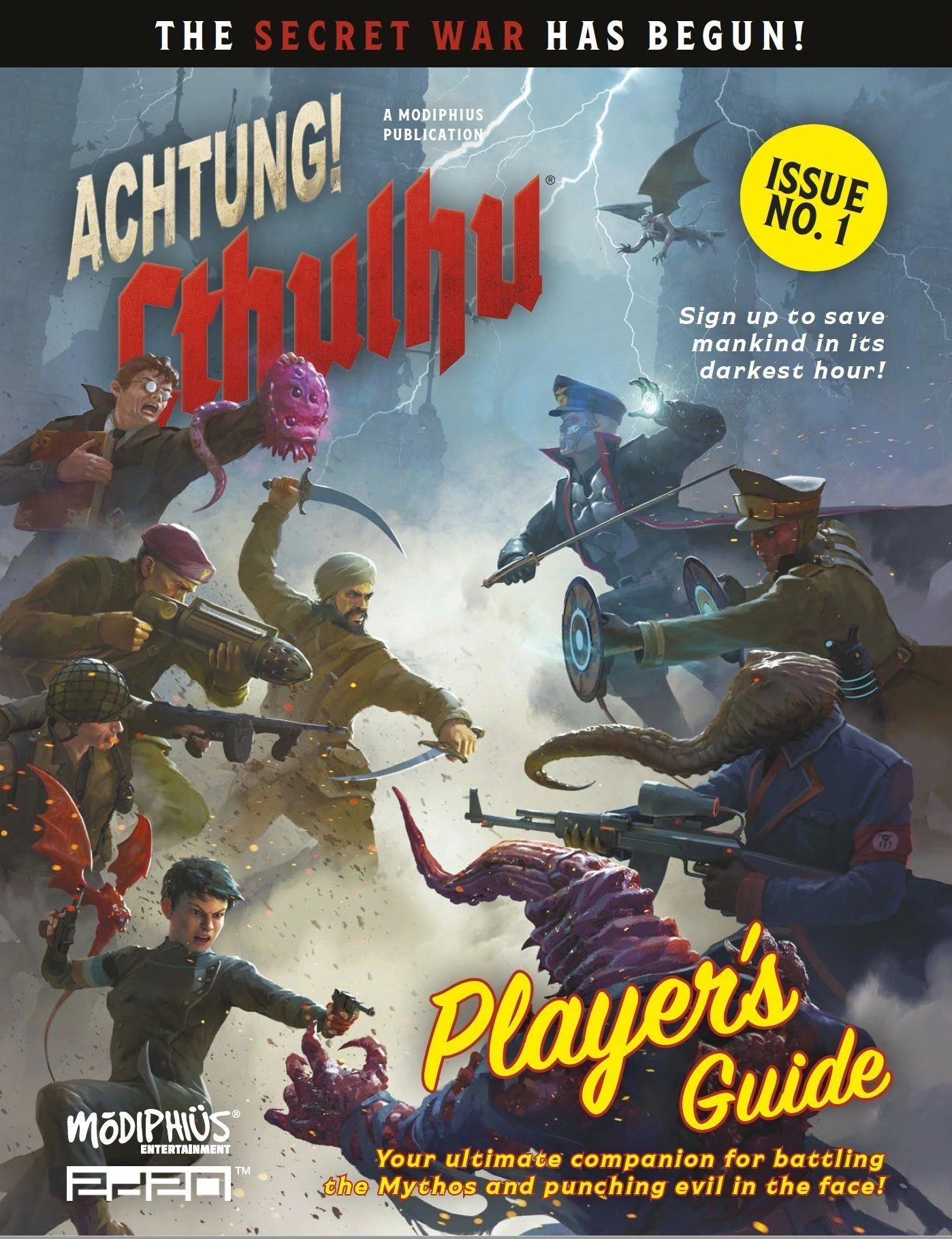 Afbeelding van het spelletje Achtung! Cthulhu: RPG - Player's Guide